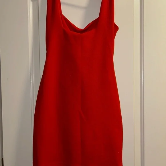 H&M Vibrant Red Mini Dress - Picture 2 of 2